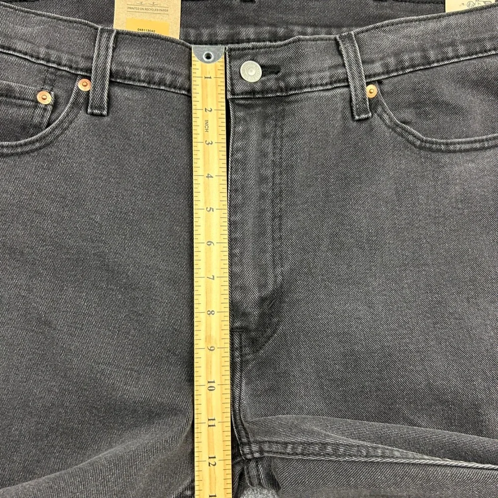 Levi's 511 Slim Jeans Mens 38x30 Black Stretch 5-Pocket Denim Pants